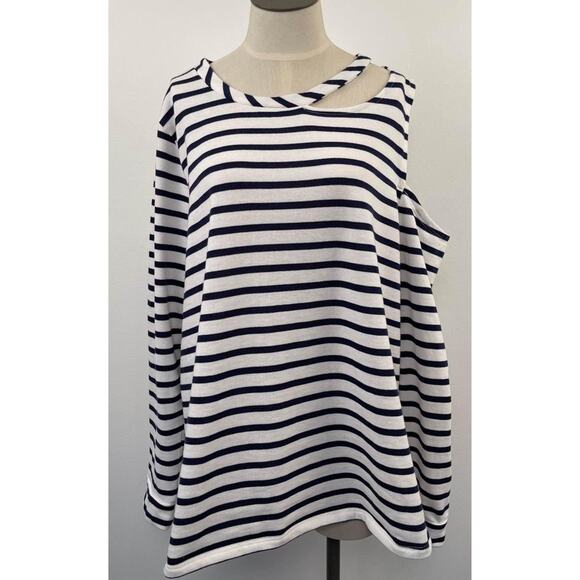 Lane Bryant 18/20 Asymmetrical Top - Picture 1 of 9